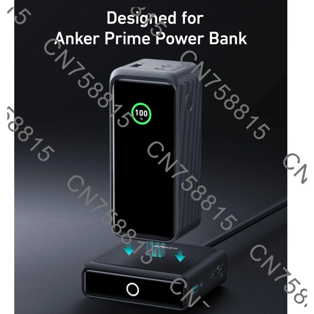 Фото Для быстрой зарядки Power Bank Prime используется зарядная база Anker 100W, оснащенная 4 портами для ноутбуков и совместимостью с MacBook. №2