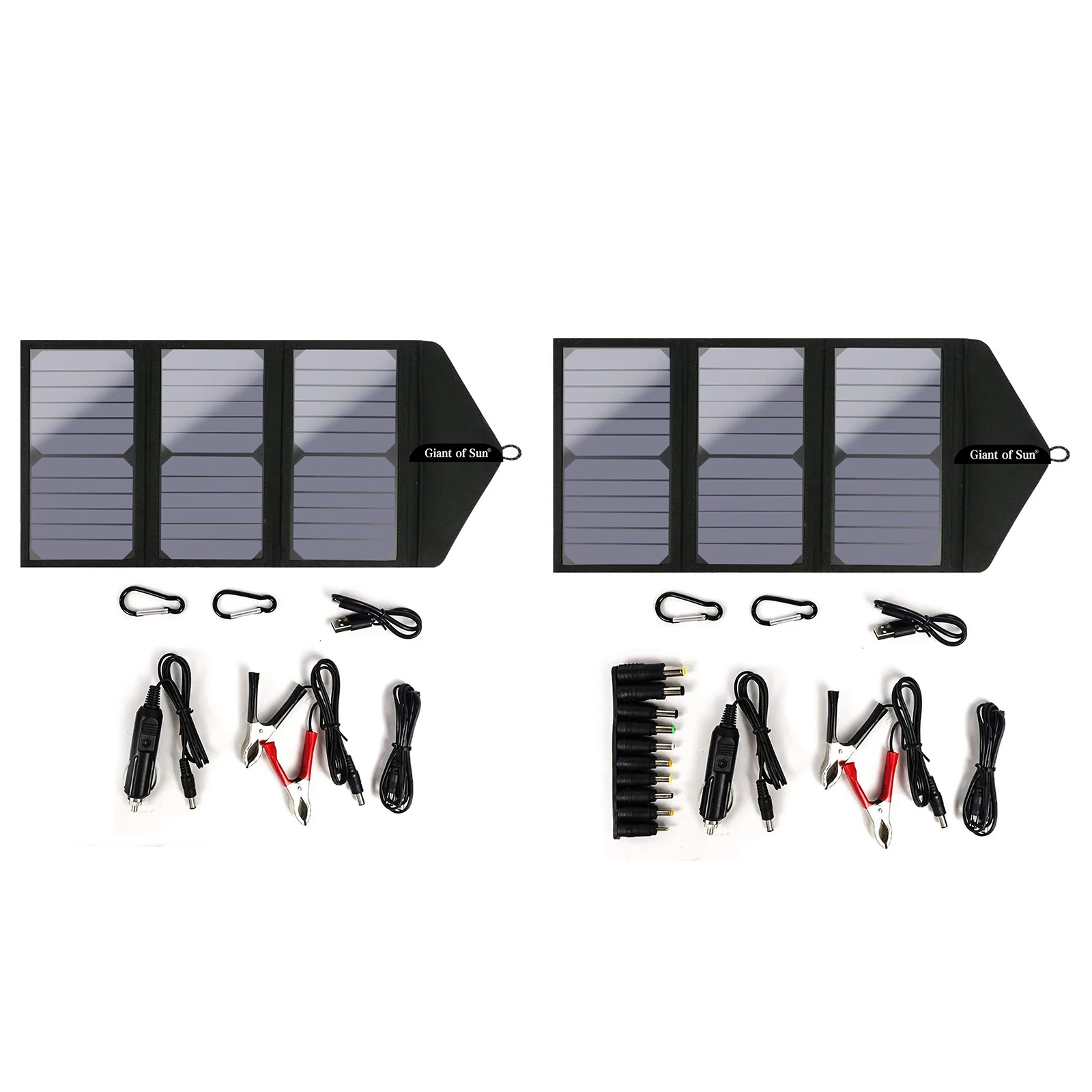 

Складывающаяся Тройная солнечная панель с портом USB Type-C и поддержкой QC3.0, 30 Вт, 20 в