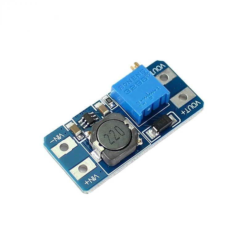 

5PCS MT3608 DC-DC Adjustable Boost Module 2A Step Up Power Module Step-up Board 2V-24V To 5V 9V 12V 28V