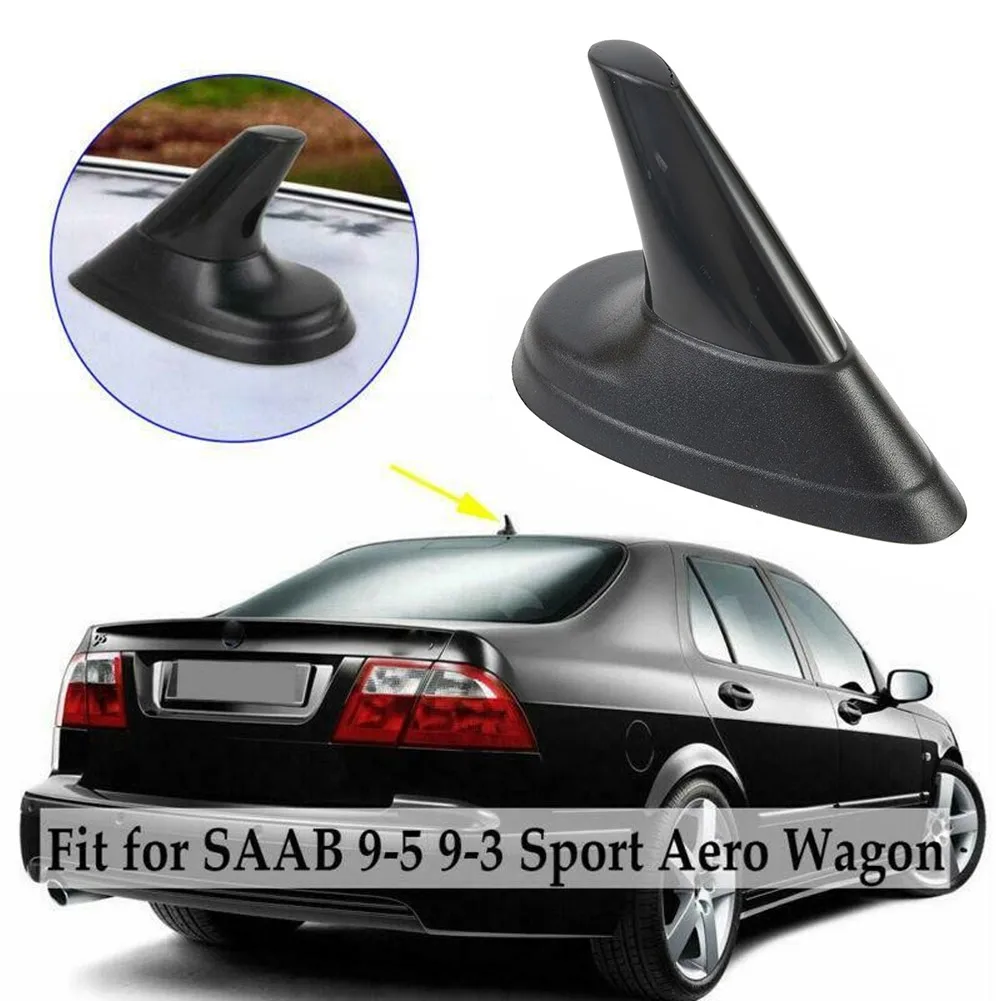 

1PC Car Fin Vehicle Aerial Dummy Antenna Roof Modification Tail Fit For AERO SAAB 9-3 9-5 93 95 Black Automobile Exterior Access
