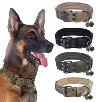 adjustable dog collar military tactical nylon buckle dog collar for medium and large dogs german shepherd collar dog supplies