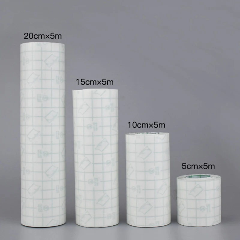 

Водостойкие прозрачные пластыри 5 м, клейкие пластыри, фиксирующая лента, лечебный антиаллергический пластырь для ран, фиксатор для татуировок