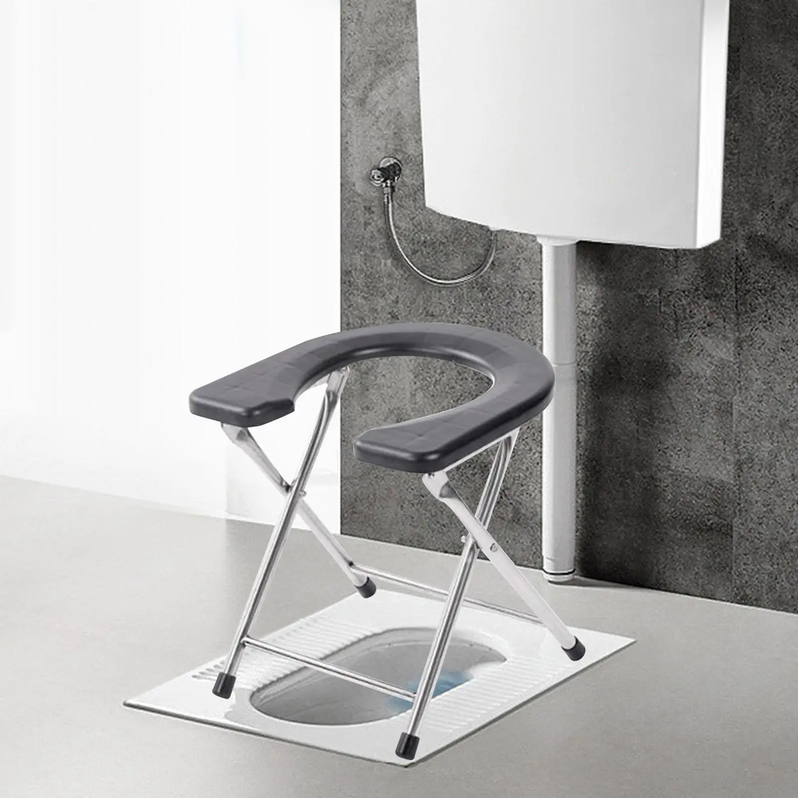 Comfortable Easy To Wash Homecare Squat Toilet Stool Elderly