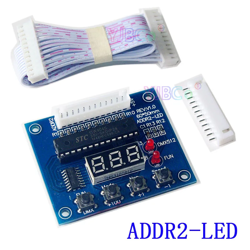 ADDR2-LED DMX controller DMX-Relays,DMX512 to ADDR2 12pin wire For LED Controller,LED Strip, LED Lamp, RGB Strip,Lights tape