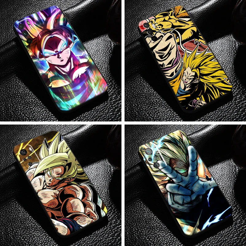 

Anime Dragon Ball Goku For Xiaomi Redmi Note 10 10S Pro Max Note 10T 5G Phone Case Coque Back Funda Carcasa