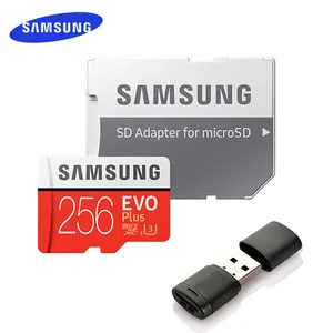 SAMSUNG EVO карта памяти Micro SD, 128 ГБ, 64 ГБ, 32 ГБ, 512 ГБ, 256 ГБ, 128 ГБ