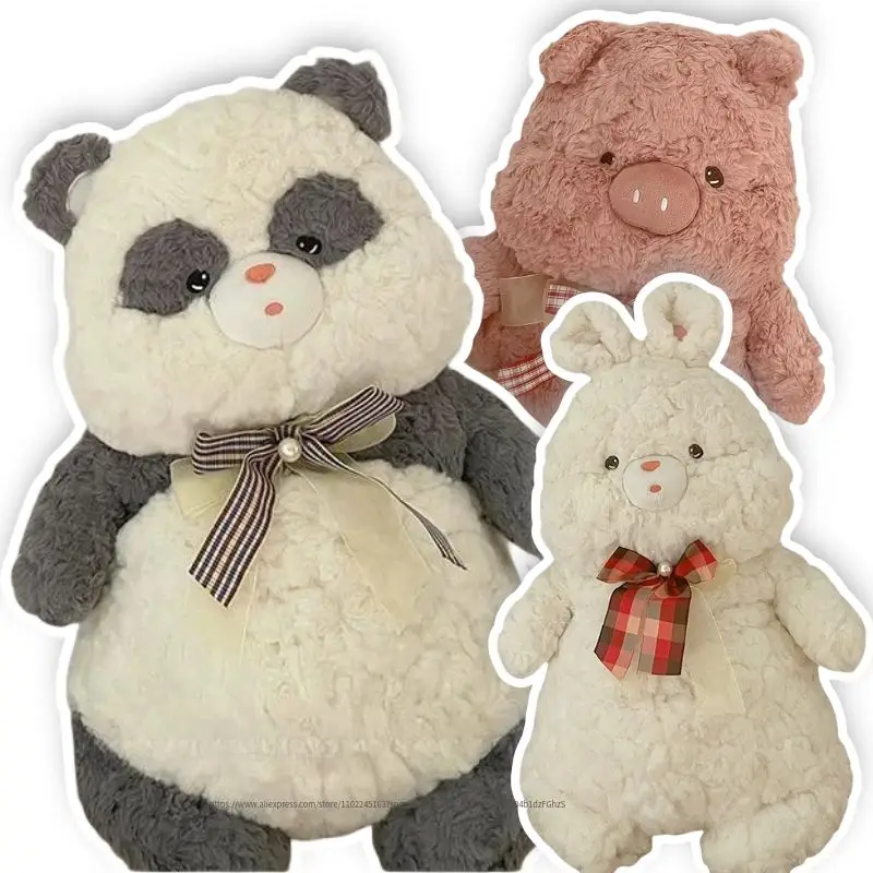 

60cm Kawaii Ultra Rabbit Panda Plush Toy Cute Stuffed Animals Pig Soft Pillow Kids Doll Gifts for Girls Boys Lovely Room Decor
