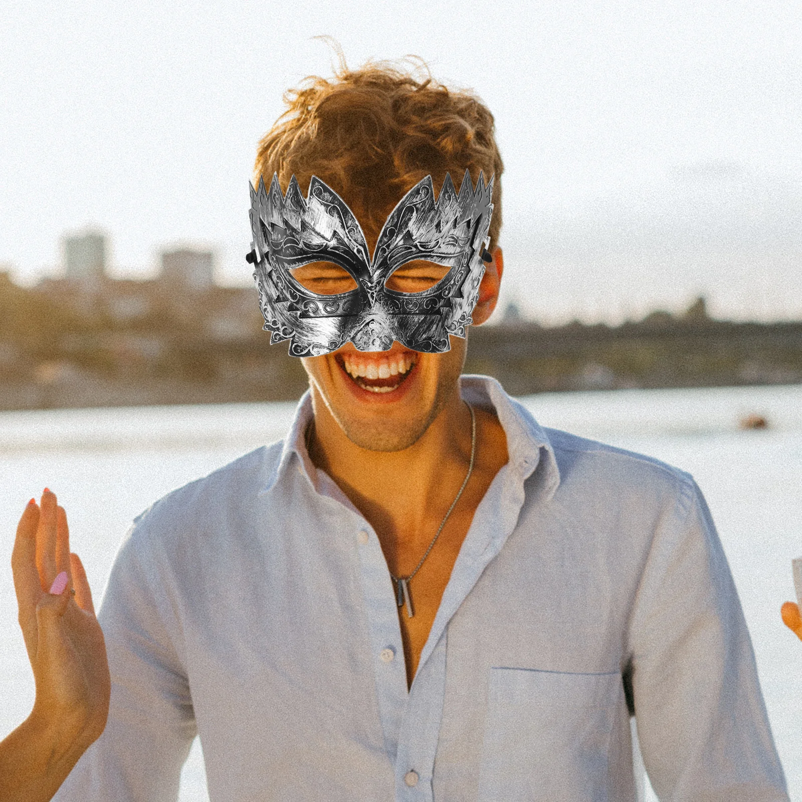 23 5x14 см Маскарадный костюм Танцевальная маска Классический стиль Драматические