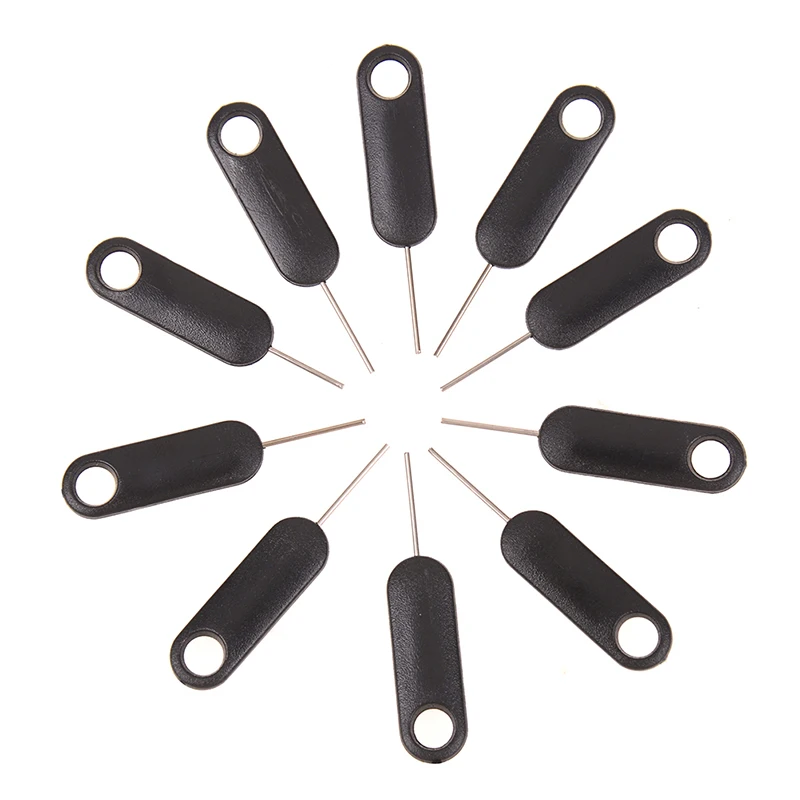 

10pcs Universal SIM Card Tray Pin Ejection Removal Needle Opener Ejector For Phone 7 6S 6 Plus 5 For Huawei Xaomi