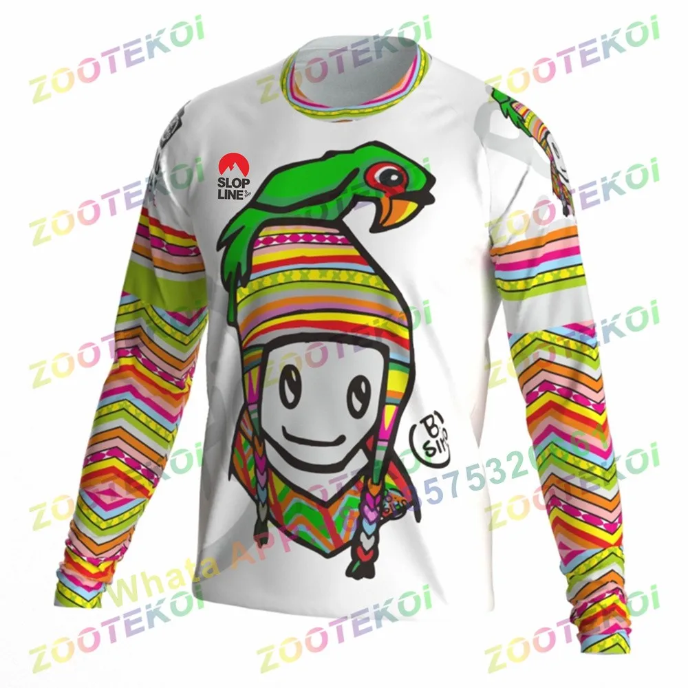 

Мужская футболка 2023, быстросохнущая, для мотокросса, горных велосипедов