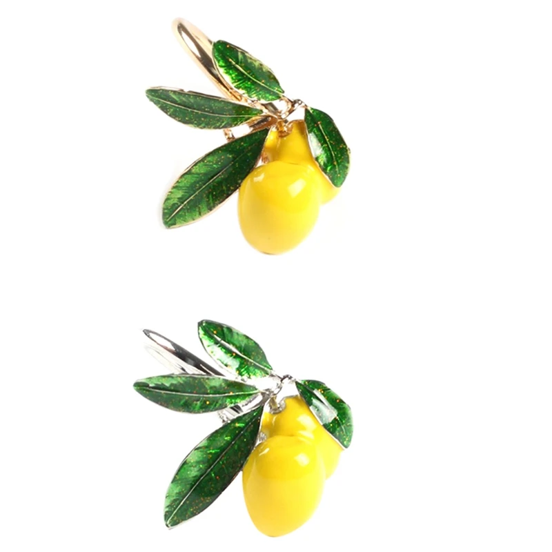 

6 шт., украшение для стола лимонного цвета