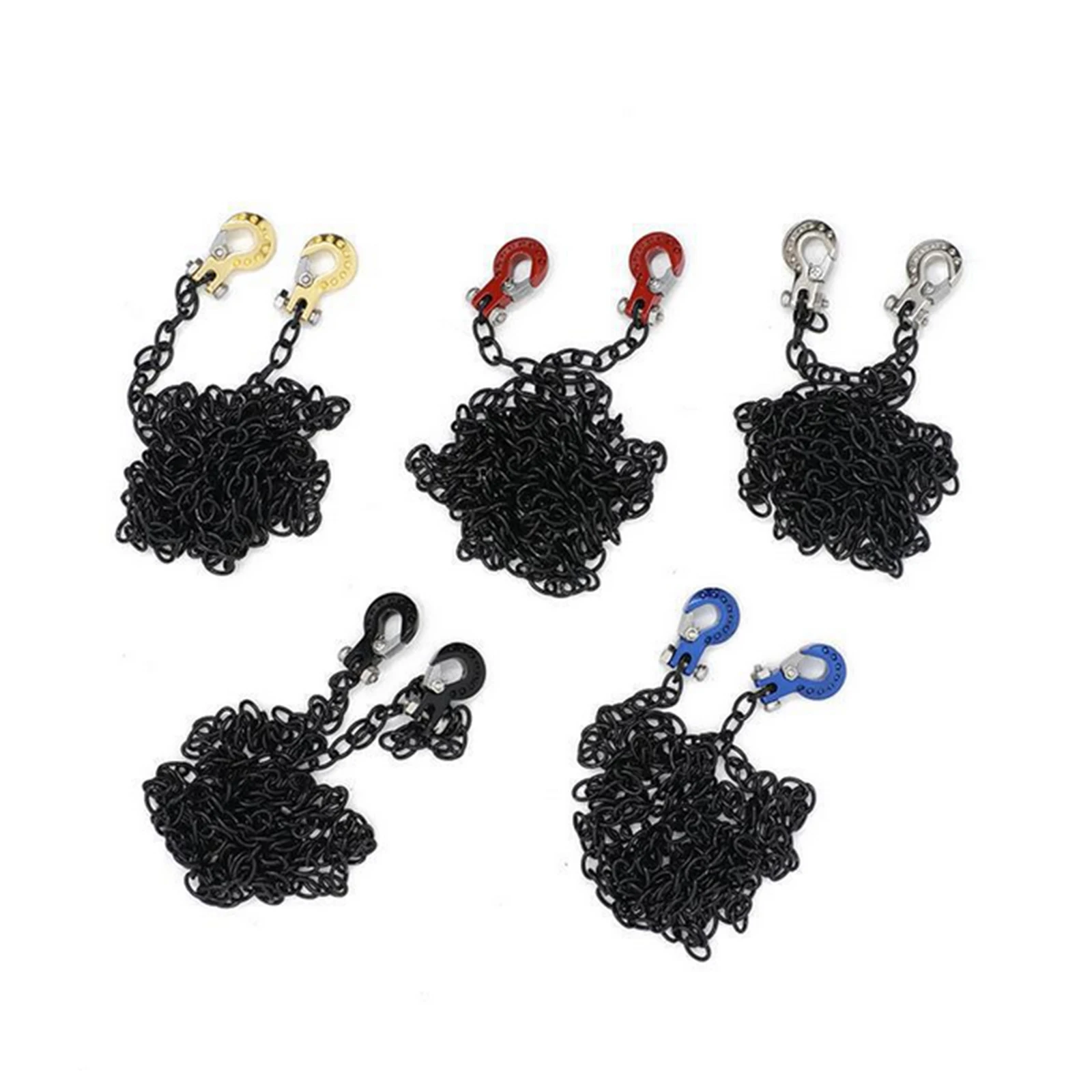 

Metal Tow Chain Trailer Hook RC Car Trailer Chain for SCX10 D90 D110 TF2 Trx-4 RC Climbing Car Modification Accessories