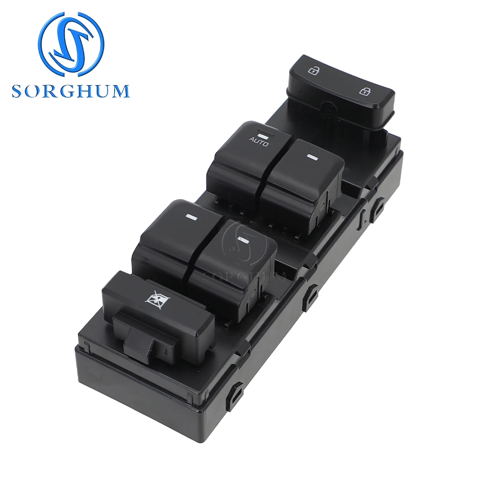 Фото Электрический главный переключатель стеклоподъемника SORGHUM, кнопка управления для Hyundai Sonata LF2015 2016 2017 2018 2019 93570-C1000 93570-C1010 №2
