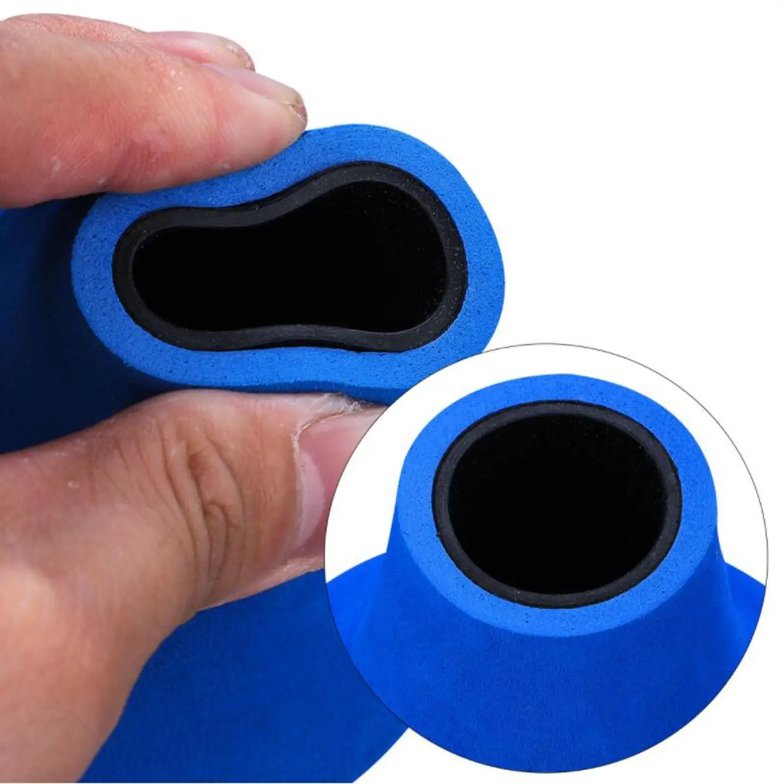 

Fishing Rod Support Gimbal Non-slip Stand Up Belly Pole Holder Bracket Blue