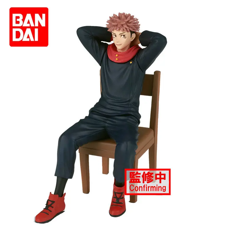 

Bandai Jujutsukaisen Yuji Itadori Action Figure Anime Model Doll Collectible Table Ornaments Children's Toys Gifts