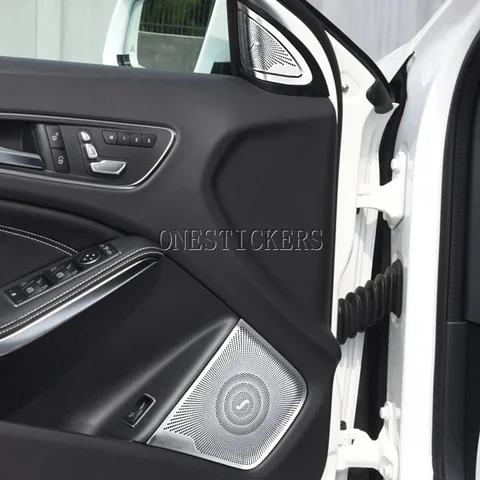 Для Mercedes Benz A GLA CLA Class W176 X156 C117 W117 Coupe Автомобильные аксессуары Дверной треугольник Твитер Аудио динамик Крышка Накладка Рамка