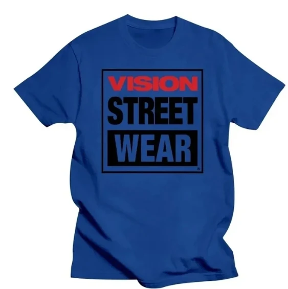 Мужская и женская визуальная уличная одежда хлопковая футболка трикотажная в