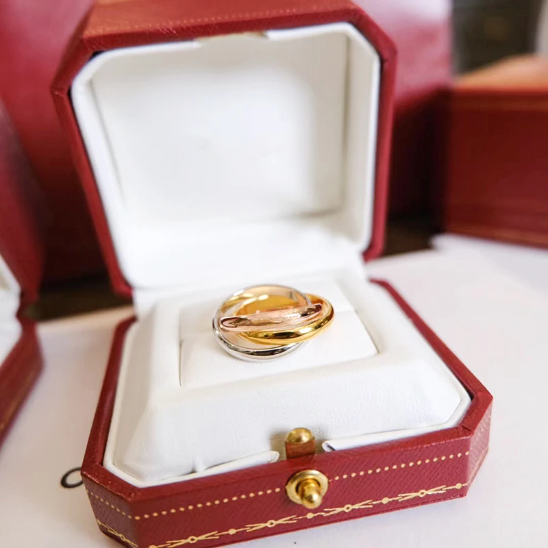 

Женские кольца для женщин Aneis Anel Feminino Bague Femme Plata 925 пробы серебряные парные обручальные розовые золотые
