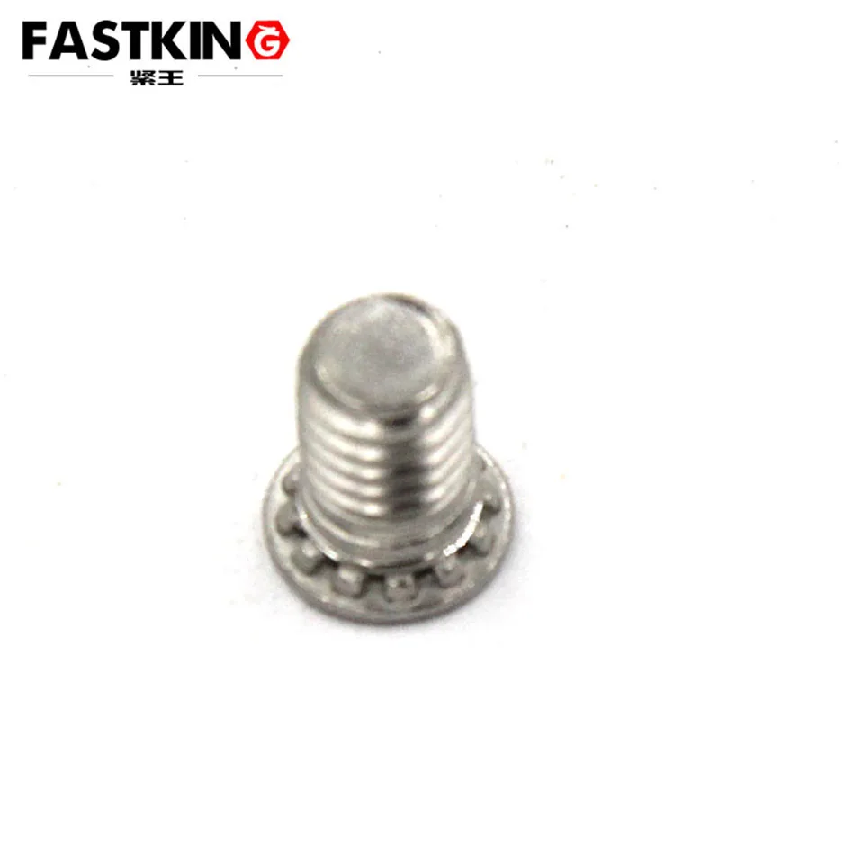 

20-50Pcs/Bag FHS M3 M4 M6 304 Stainless Steel Riveting Screw Riveting Screw Pressing Plate Screw