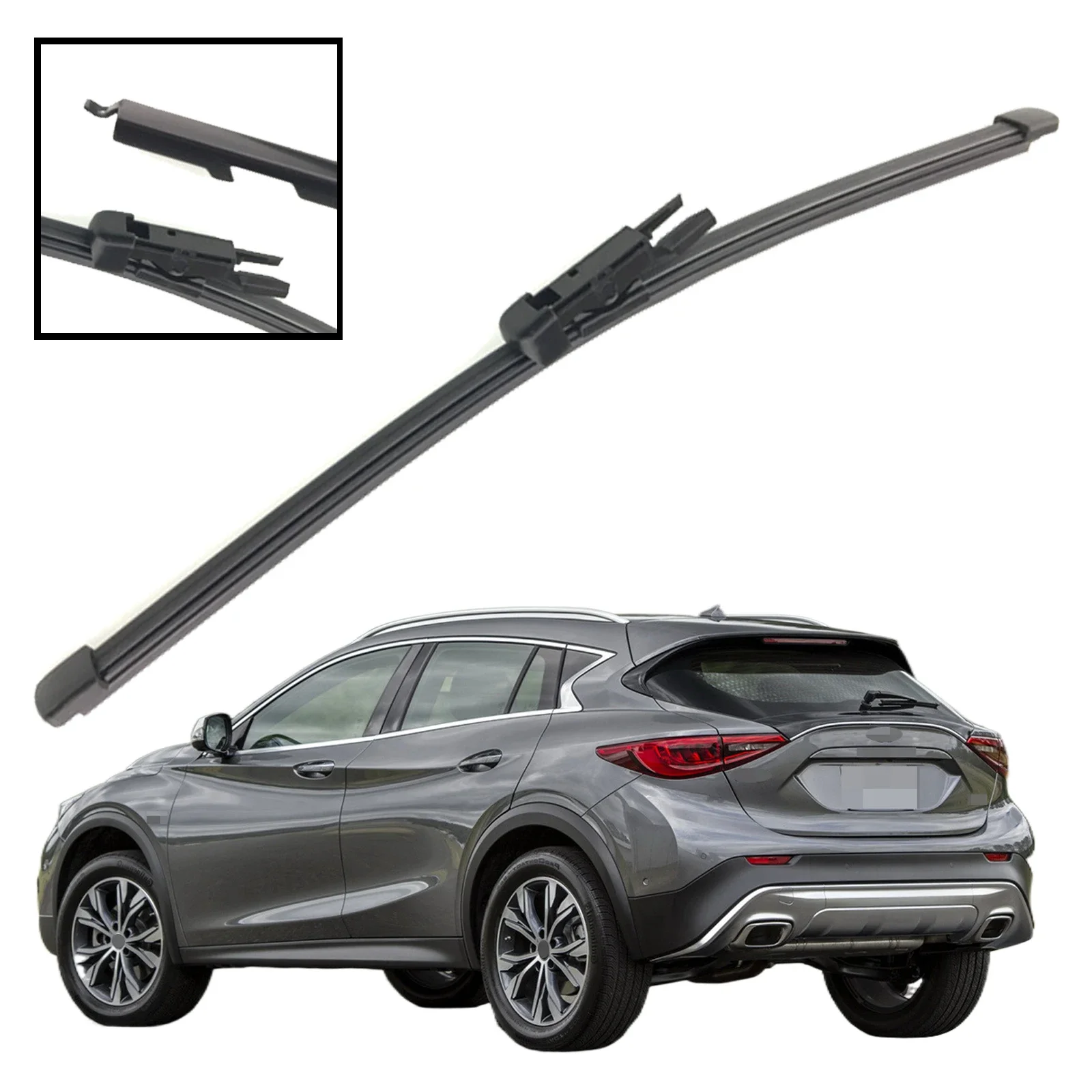 

Для infiniti Q30 QX30 2015-2022 автомобильные аксессуары 12 "омыватель заднего лобового стекла, щетка стеклоочистителя