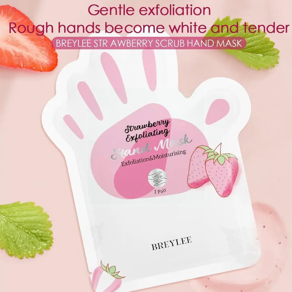 

1 Pair Breylee Hand Care Exfoliating Remove Dead Skin Spa Calluses Hand Moisturizing Hand Anti-wrinkle Aging Care N9t6