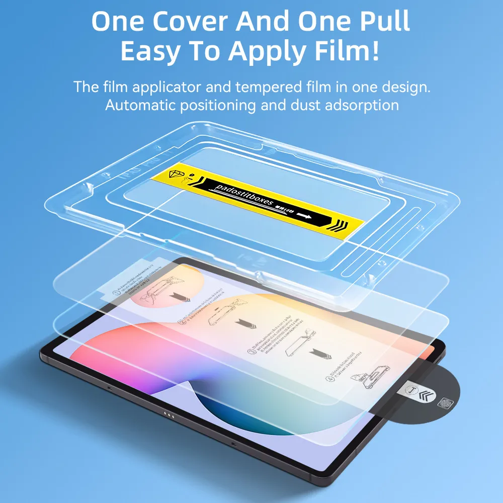 Фото Новейшее закаленное стекло 2.5D для Lenovo Idea Tab Pro12.7 Yoga Tab Plus 12,7 Pro 12,7 P12 Xiaoxin Pad 2025 2024 11 M11 K11 №4
