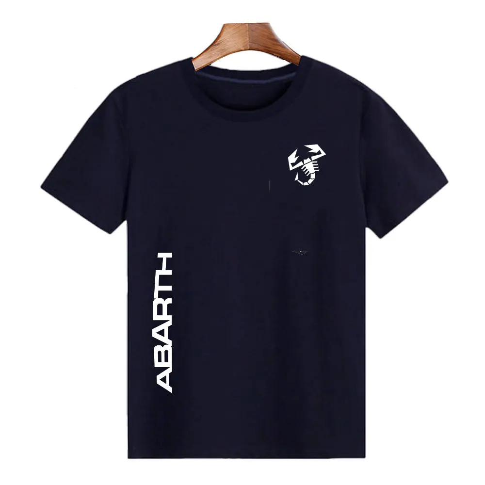 

2022 Unisex Abarth Cotton Print T-Shirt Men Summer Basic Blank T-shirt For Men Fashion Comfortable Male Brand Clothing