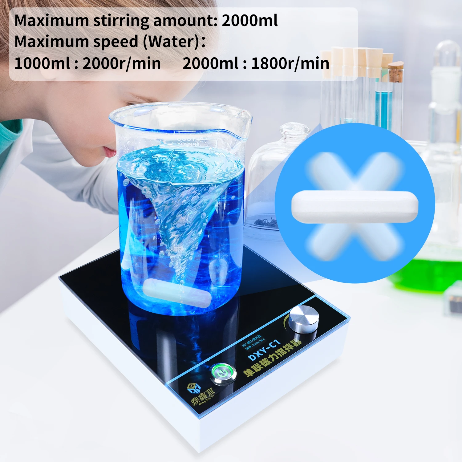 Najtaniej DXY 2000ml Płyta Szklana Mieszadło Magnetyczne Mikser Laboratoryjny Z Mieszadło 220V 110V Kup DXY 2000ml Płyta Szklana Mieszadło Magnetyczne Mikser Laboratoryjny Z Mieszadło 220V 110V