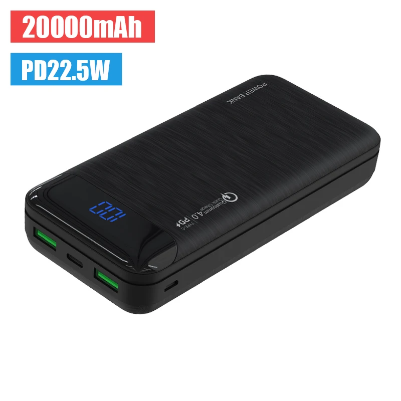 Power Bank10000 20000mAh Power Bank 22.5W PD Fast Charging Powerbank Portable Battery Quick Charge For iPhone 13 Xiaomi Huawei PoverBank 10000 Power Bank10000 20000mAh Power Bank 22.5W PD Fast Charging Powerbank Portable Battery Quick Charge For iPhone 13 Xiaomi Huawei PoverBank 10000