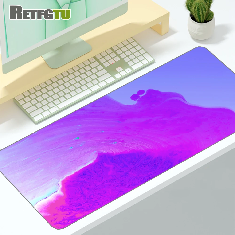

90X40 Large Sizes DIY Custom Mouse Pad Mat Soft Gaming Mousepad Locking Edge XL XXL Game Personalized Rubber Keyboard Mouse Pad