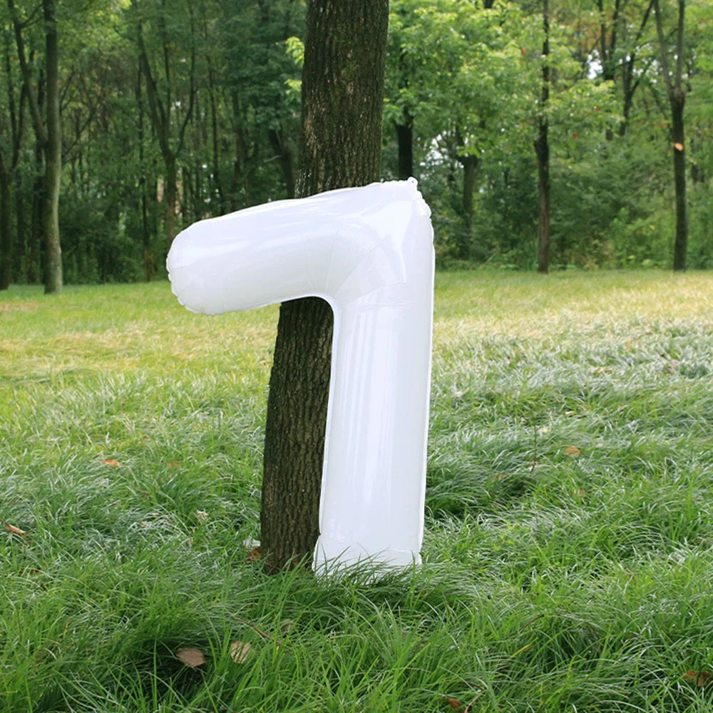 

Воздушные шары-цифры белые 32 дюйма