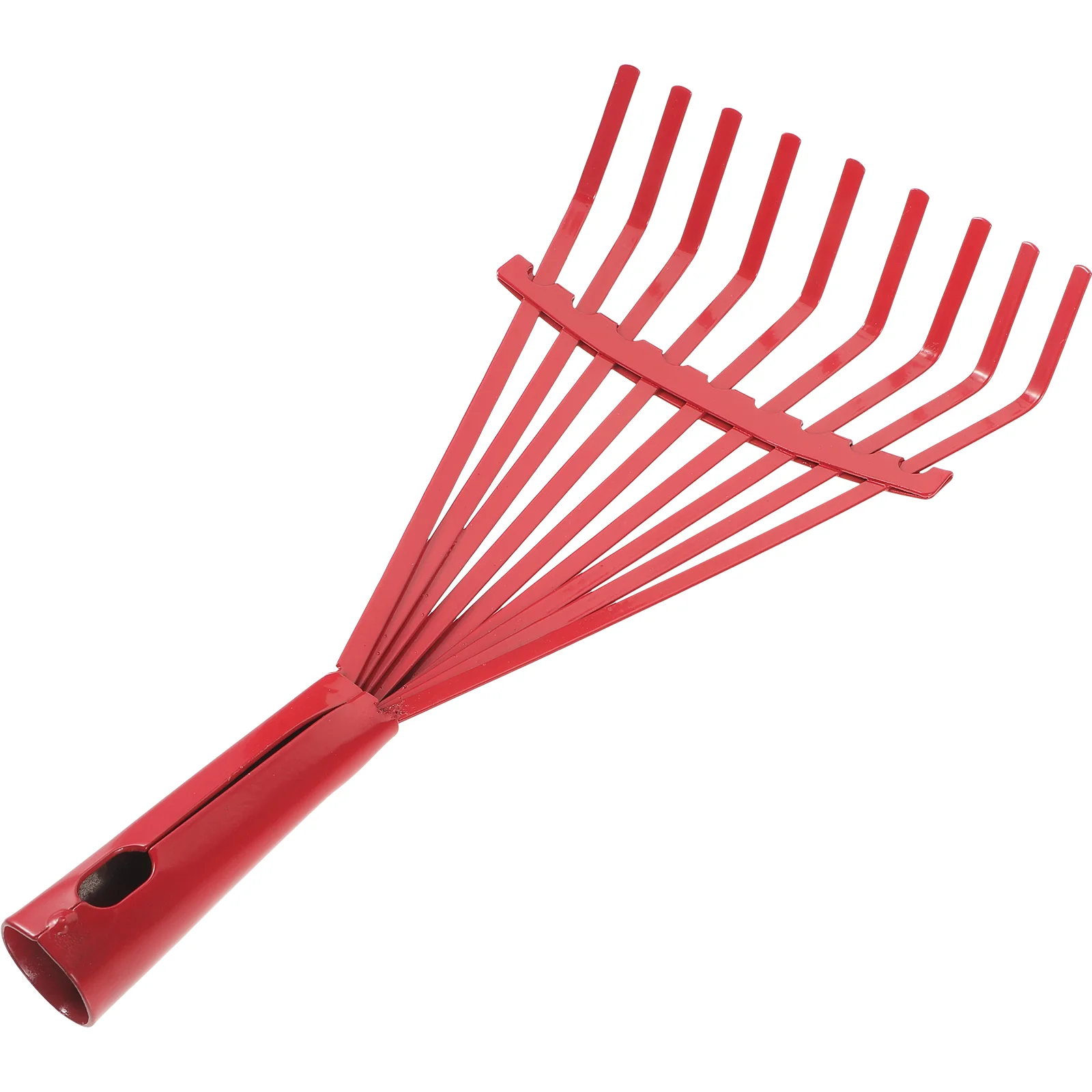 

Garden Leaf Rake Carbon Steel Rake Shrub Grass Rake Heavy Duty Hand Rake Fallen Leaves Loose Soil Tool Rake Head Replacement