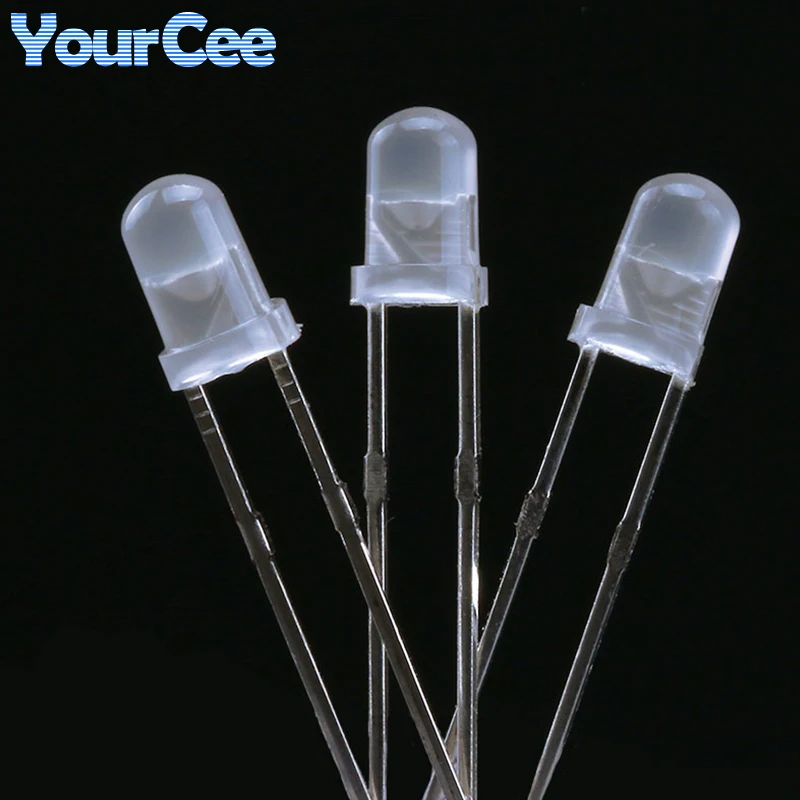 Разноцветные диоды 5 мм 50 шт