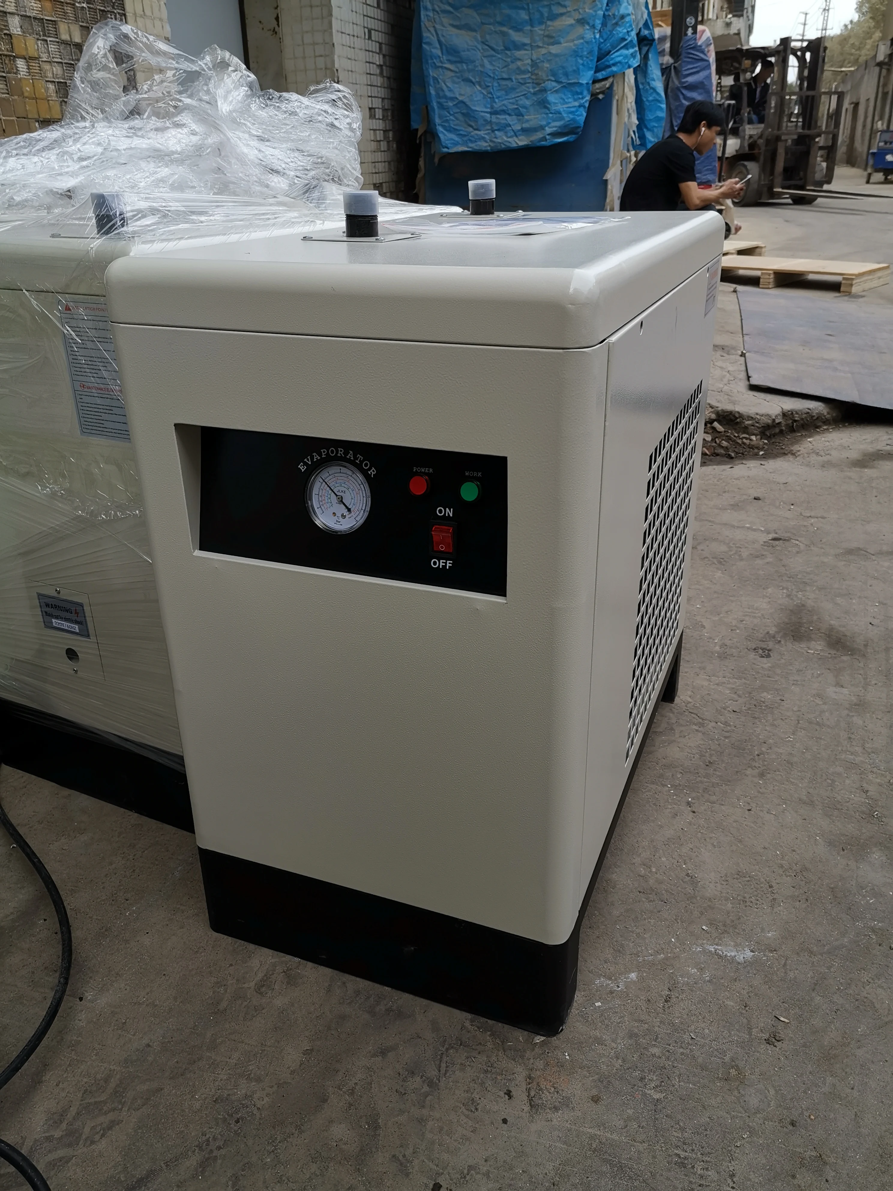 ZAKF AC-10 Refrigerant Air Dryer Freeze Drying Machine 7.5KW Refrigerator For Sale images - 6