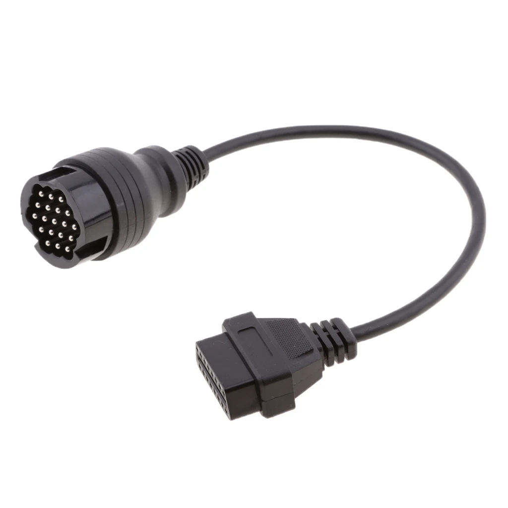 

Plastic 19Pin to 16 Pin OBD2 Female Socket Car Diagnostic Adapter