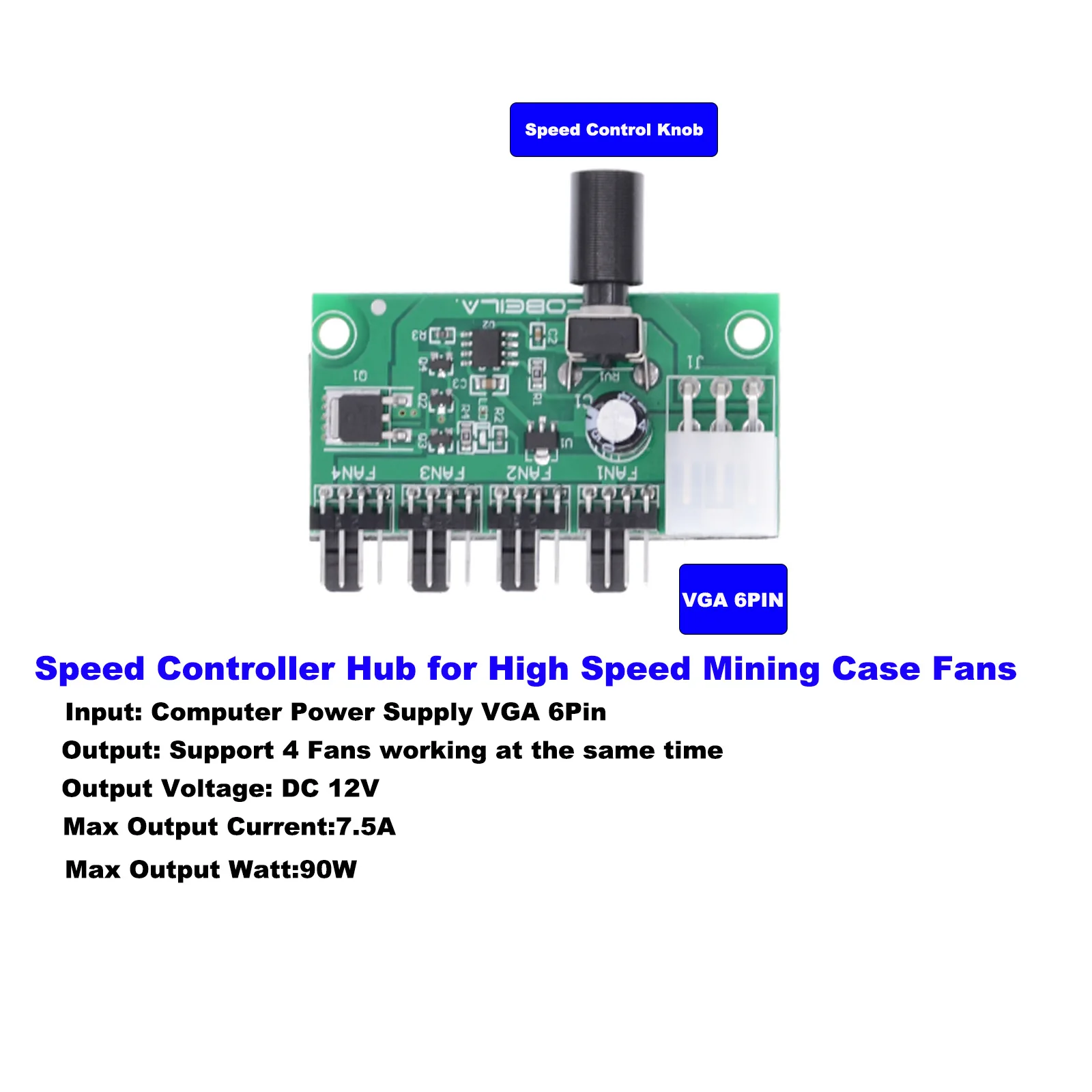12038 12 В высокоскоростной двойной шарикоподшипник см чехол система охлаждения 4000