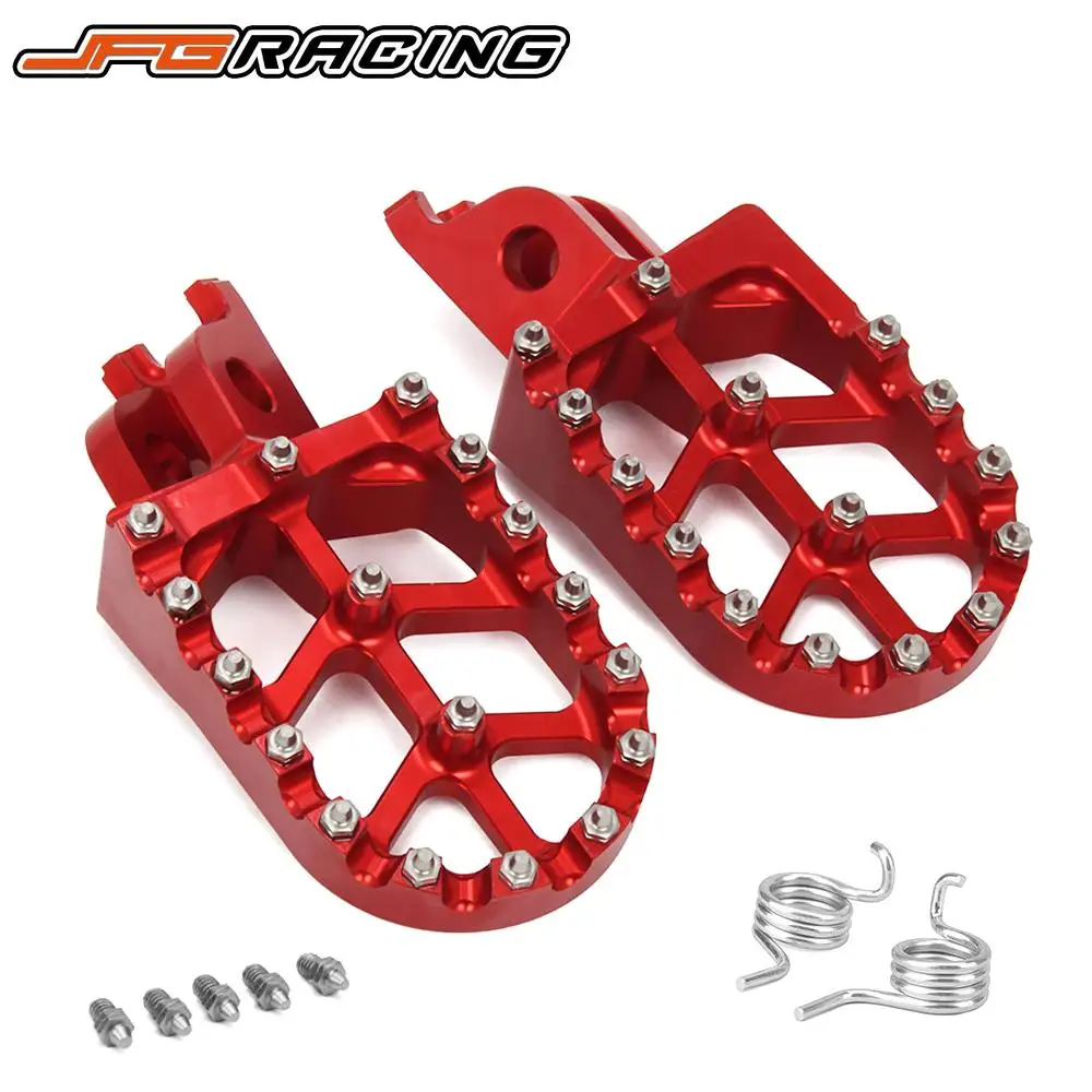 

Алюминиевые Подножки для мотоцикла с ЧПУ 7075, подножки для KAWASAKI KLX450 KX450F KX250F KXF 250 450 KLX450R велосипед