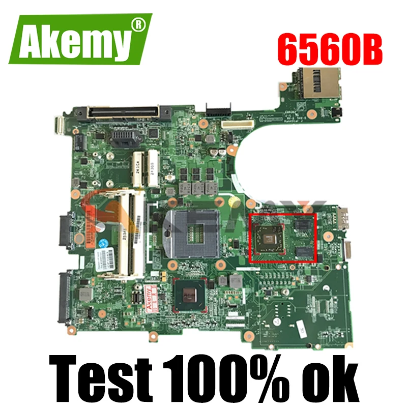 

High Quality For HP 6560B 8560P Laptop Motherboard QM67 DDR3 646967-001 646963-001 HD 6470M MainBoard 100% Tested Fast Ship
