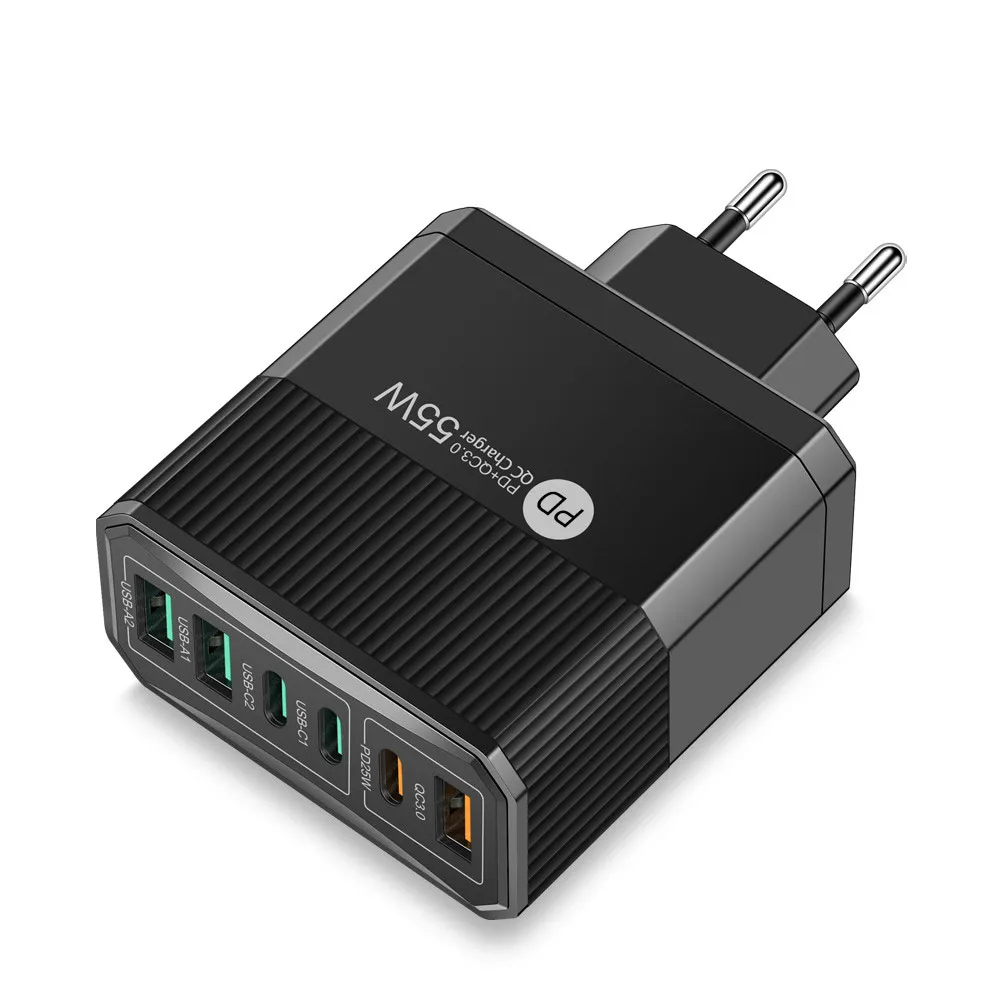 Luxmoc 55 Вт PD QC3.0 Зарядное устройство для мобильного телефона Быстрое зарядное