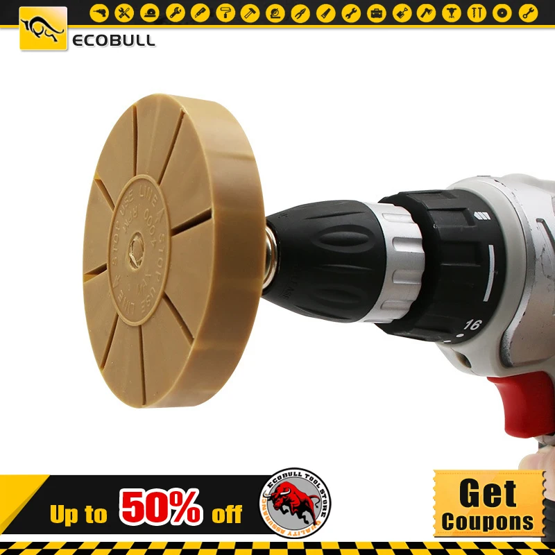 

3.5 Inch Pneumatic Degumming Glue Removing Wheel Remove Car Stickers Automobile Offset Printing Glue Remover Power Tool Parts