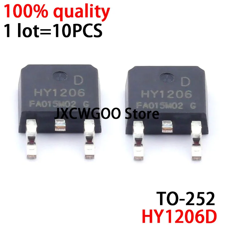 

10 шт. HY1206D HY1206 TO-252 60V 20A MOSFET TO252 новый оригинальный