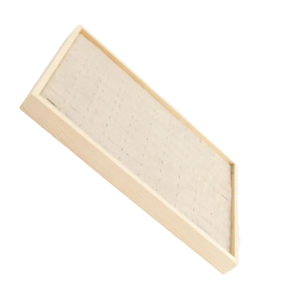 

Деревянный лоток для ювелирных изделий, органайзер для хранения ожерелья, браслета, лоток для колец 100