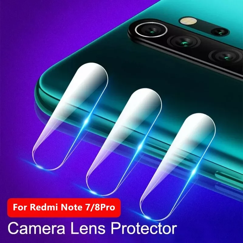 

3PCS Camera Screen Protector for Xiaomi Redmi Note 8 Pro Lens Protection Film Anti-Scratch on Redmi Note 7