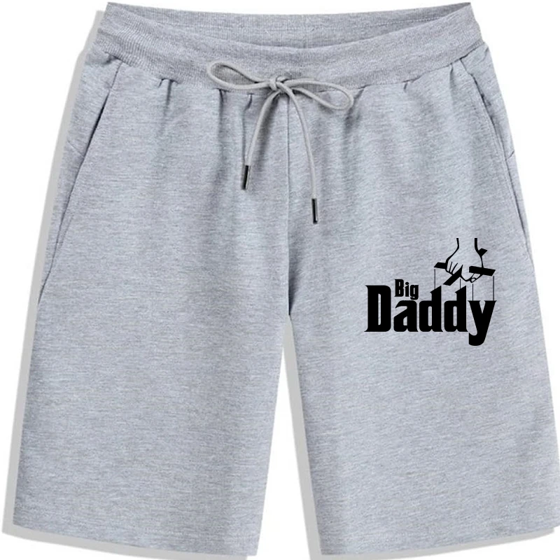 

2019 New Summer Cool shorts for men BIG DADDY GODFATHER - NEW COTTON GREY shorts for men
