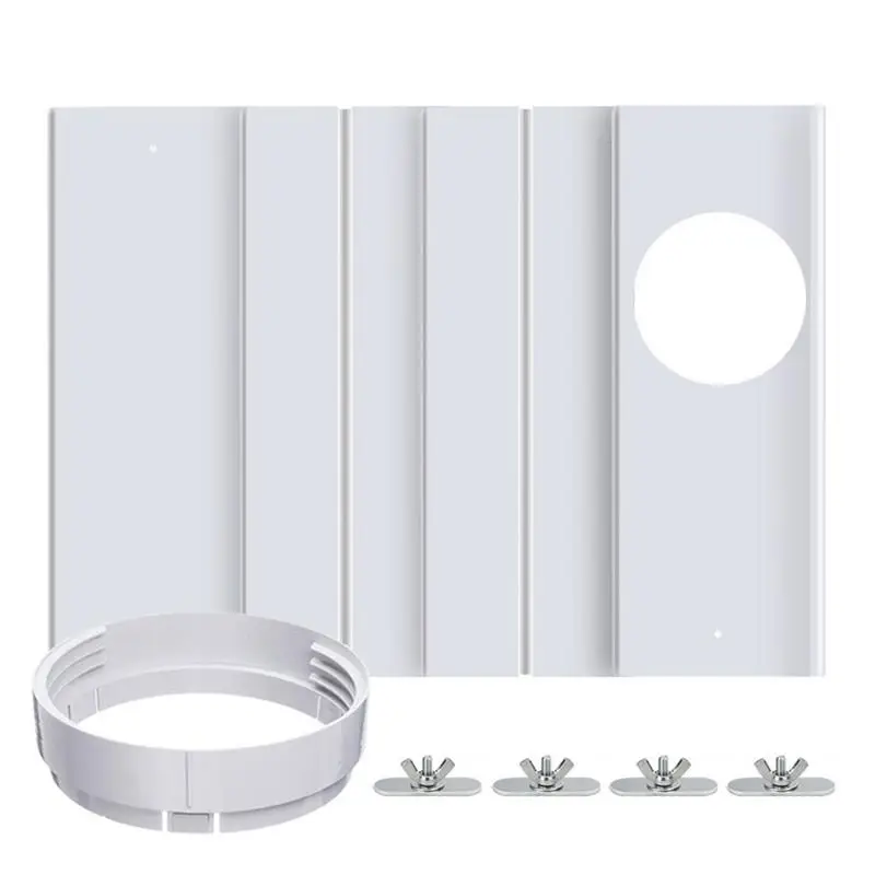 

Sliding Window Air Conditioner AC Window Kit Window Seal Easy To Install AC Vent Kit Portable Air Conditioner Accessories For