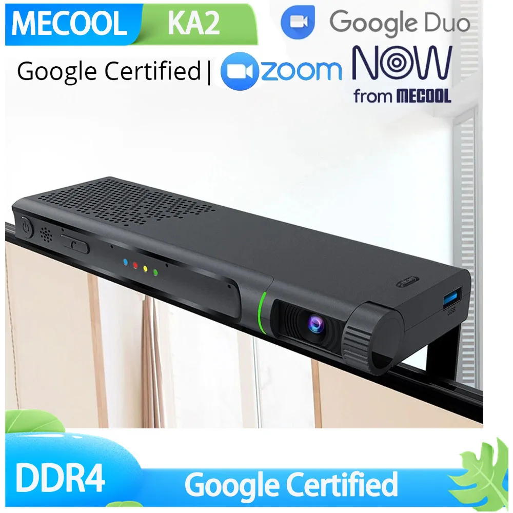 Mecool KA2 NOW Android 10.0 TV Box With 1080P HD Camera S905X4 DDR4 16GB tvbox Smart Media Player For Video Calling Live Speaker