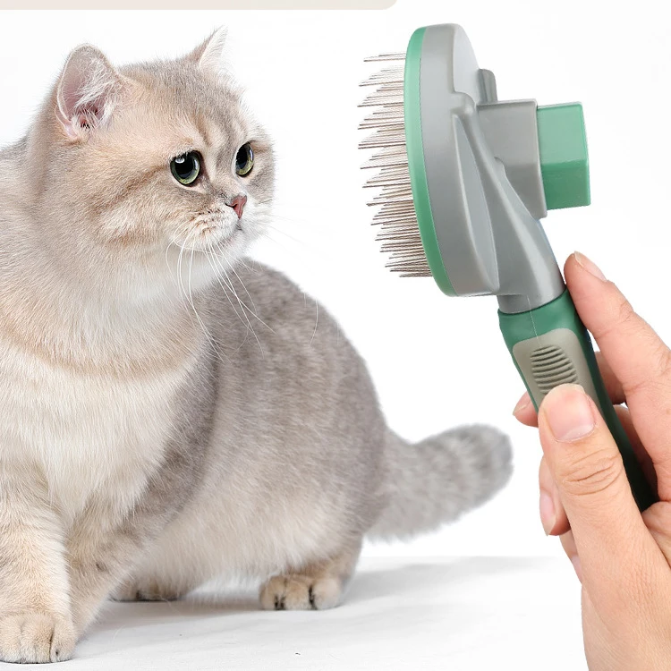 

Cat Comb Dog Comb Cat Automatic Hair Removal Brush Cat and Dog Hair Special Comb Pet Hair Removal Tool Pet Grooming Supplies