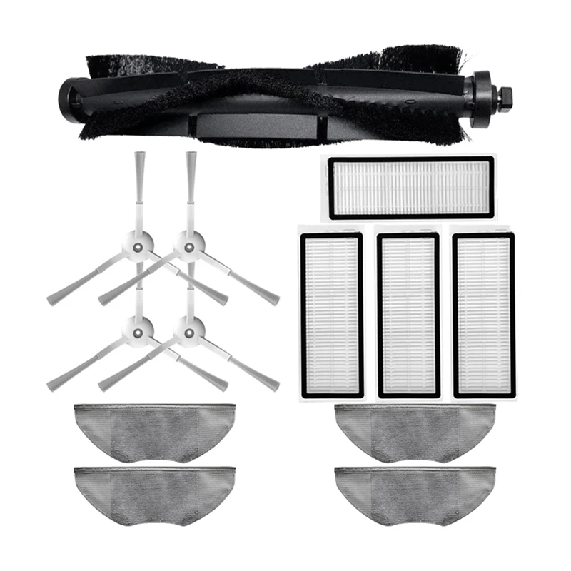 

Тряпка для швабры SANQ Hepa ролик для фильтра, основная боковая щетка, тряпка для 360 S6 Pro X95, аксессуары для роботов