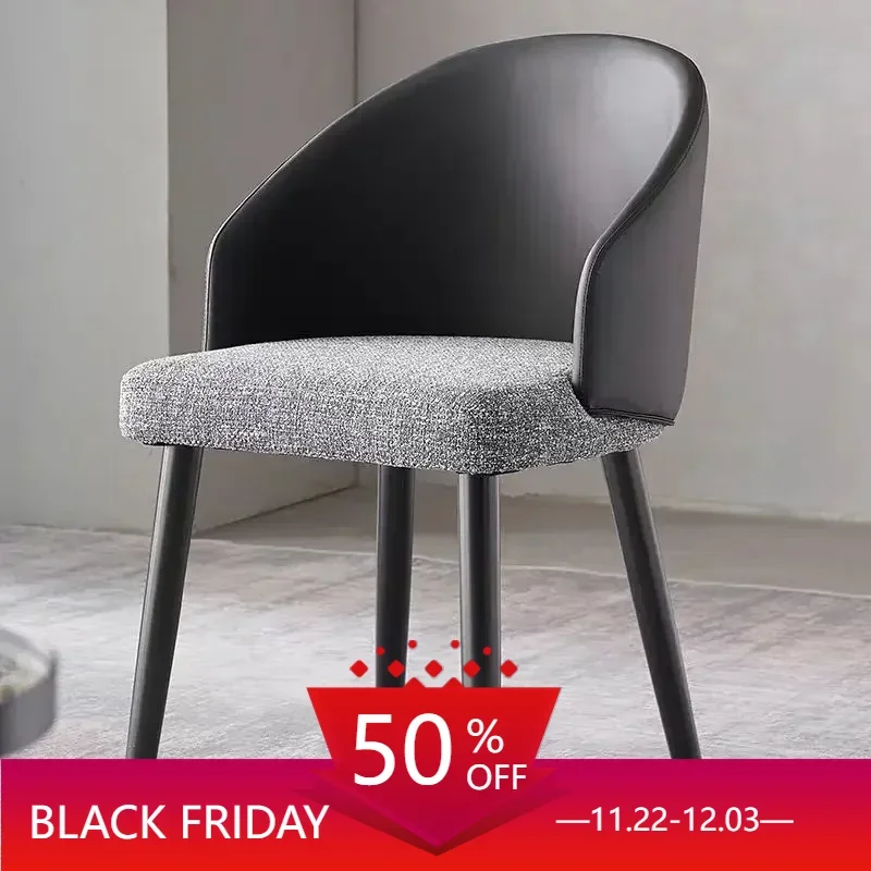 Стулья для гостиницы обеденный стол нордические северные наборы дома черный