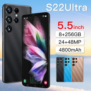 2022 s22ultra smartphone globaleversion 5 5zoll celulares smartphone handys entsperrt cell phones telefone free global shipping